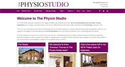 Desktop Screenshot of physiostudio.com