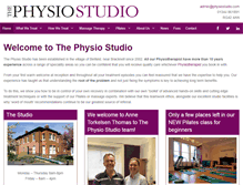 Tablet Screenshot of physiostudio.com